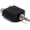 Hosa GRM-193, Adaptor, Dual RCA to 3.5 mm TRS