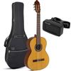 GEWA chitarre da concerto per studenti 3/4 con borsa e accordatore, per la scuola di musica, starter set