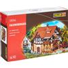 FALLER Fachwerkhaus Modellbausatz mit 238 Einzelteilen 165 x 102 x 118 mm I Mode