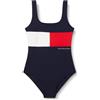 Tommy Hilfiger One Piece Ug0ug00828 Altri Costumi da Bagno Bambine e Ragazze (Pacco da 1)
