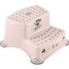 keeeper Scaletta a Due Gradini Minnie, Da 3 a 14 Anni circa, Funzione Antiscivolo, Igor, Nordic Pink (Rosa)