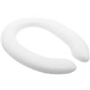 BESPORTBLE Sedile Vasino per Ragazzo Ragazza Cuscino PU Bianco, Scala | Toddler Potty, Cuscino Morbido per Wc Disabili, Cuscino da Vasino per Viaggio Casa