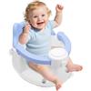Strixorn Seggiolino da Bagno Antiscivolo, Seggiolino Doccia Bimbo per Bambini dai 6 Mesi con 4 Ventose, Sedia Doccia Bambini, Regalo per il Bagnetto di Neonati e Neonati (Blu)