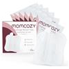 Momcozy Cusciniti in Idrogel Allattamento Dischetti Rinfrescanti Lanolina | Dischetti in Idrogel Allattamento con Lanolina 12 Pz, Sollievo Rinfrescante per Tiralatte e Borsa Parto