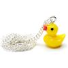Miniblings Squeaky Duck Chain Necklace 45cm Squeaky Duck Duck Bathtub
