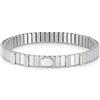 Nomination Xte Bracciale Donna Acciaio con Cubic Zirconia | Bracciale estensibile in acciaio con Cubic Zirconia e pietra colorata. Elegante, luminoso e versatile per ogni occasione.
