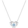 CYMYSS Collana in argento con ciondolo, da donna, in argento Sterling 925, lunghezza regolabile, 40-45 cm, regalo per donne