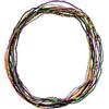 LRXIYODE Catena da Vita Perline Colorate da Donna, 10 Pezzi | Gioielli per Corpo Fatti a Mano, Leggeri e Comodi, Stile Chic per Ragazze, Spiaggia, Club e Natale