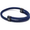 KAROO EARTH JEWELLERY Braccialetto unisex in corda regolabile, durevole, impermeabile, alla moda, da surfista, realizzato a mano, braccialetto di sopravvivenza regolabile, per uomini e donne