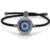 TOTWOO Braccialetti tattili a lunga distanza con funzione di vibrazione Gioielli intelligenti per lui e per lei, braccialetti coordinati con sole e luna, regali di coppia, relazioni d'amore, coppia
