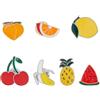 SUPERFINDINGS 7 spille a forma di frutta in lega smaltata, spille divertenti in stile cartone animato, con frutta, gioielli, regali per vestiti, borse, cappelli, camicetta, vestiti, maglioni, scialle