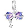 CYMYSS Ciondolo in argento sterling 925, per braccialetti e collane europei