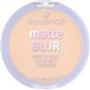 essence matte BLUR MATTIFYING COMPACT POWDER Cipria compatta 12 g Nr. 10