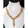 Handmade Collana Handmade Cluster In Filigrana Argentata Con Citrino Naturale 18"