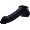 TOYLIE lattice guaina pene Adam4,5 nero Lunghezza del pozzo: 13 cm - Penis sleeve con scroto e glande marcato