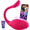 Cacuola Ovetto Vibrante Donna Vibratoreper Punto g Squirting XL Sexytoysys Coppia, 9 Modalità Vibrazione Intensa Connessione Stabile Vibratore Anale, AI-Sync a Distanza Grande Vibratori Clitoride Sex Toys