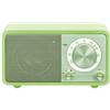 Sangean Genuine mini WR-7 verde radio da tavolo retro portatile con Bluetooth