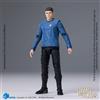 Hiya Toys Star Trek: Nuovi Mondi Inesplorati, action figure in miniatura, serie esclusiva, Spock, 1/18, 11 cm
