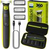 Philips OneBlade 360 QP2724/23 - Rasoio e tagliacapelli - Adatto all'uso in ambiente umido e asciutto - con custodia da viaggio