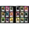 Konix raccoglitore per 360 carte collezionabili - 9 tasche da 63 x 88 mm per pagina - compatibile con Magic: The Gathering, Pokémon, Yu-Gi-Oh! - colore nero