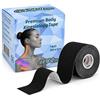 CrossCat CATGRIPS Kinesio Tape Professionale - Nastro Kinesiologico in Cotone Elastico - Traspirante e Resistente all'Acqua - Ideale per Sport, Fisioterapia e Recupero Muscolare
