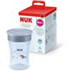 NUK Magic Cup bicchiere bambini, 8+ mesi, Balenottera azzurra, Tazza per bambini 230 ml, bordo antigoccia a 360°, confezione da 1 pezzi