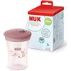NUK First Choice Straw borraccia con cannuccia, 12+ mesi, Koala rosa, Tazza per bambini 230 ml, antigoccia, con cannuccia, confezione da 1 pezzi