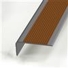 POWRZZZY Profilo Per Gradini Profilo Antiscivolo Bordo Scala Gradino Tappetini Per Gradini Esterni Forma A L Nastro Adesivo Antiscivolo Per Gradini Striscia Autoadesiva Per Bordi E Finestra/scale (Color : Gra