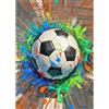 SHEGZHUC Diamond Painting Adulto Calcio Sport 30 x 40 cm Pittura Diamante Quadri Calcio Pop Art Mosaico Ricamo Punto Croce Arte Regalo Decorazione Parete per Camera da Letto Soggiorno