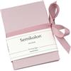 Semikolon 374332 Leporello Classico Petit Atelier 12,1 x 17,6 cm - 14 foto 10 x 15 cm - Album fotografico a fisarmonica - cotton candy