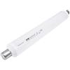 SINCELIGHT Tubo lineare LED con tappo S19, diffusore lattiginoso, 8 W, 2700 K bianco caldo, 700 lm, equivalente a 70 W, diametro = 37 mm, lunghezza = 308 mm
