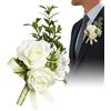 Generisch Boutonniere Bianca Per Uomo Corsage Floreale Testimoni | Boutonniere Matrimonio Per Celebrazioni Balli Di Fine Anno Servizio Fotografico Addio Al Nubilato Cerimonia Ricevimento Cena