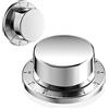 Newaner Timer da Cucina Meccanico, Timer Cucina Magnetico Adsorbibile in Acciaio Inossidabile, Conto Alla Rovescia Rotante da 60 Minuti Facile da Usare per Cucinare Dolci Cuocere Uova Sode