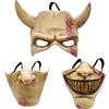 HYKJSHED Le Mask Cosplay Graber Le Maschera per telefono Nero Film horror Halloween Maschera Spaventosa Maschera per Costume da Uomo