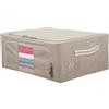 KASANOVA Scatola armadio 50x40x20 cm doppia cerniera tortora