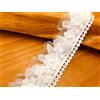 Duories 5 Yard 7 cm,Nastro Pizzo Tulle,Pizzo all'Uncinetto,Bordatura Pizzo,Bordo Pizzo,Nastro per Cucito,Decorazione per Il Fai da Te,Cucito,Abbigliamento,Decorazione da Tavolo,Matrimonio,Abito da Sposa