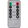 Generic Telecomando a 10 tasti con timer per candele LED senza fiamma, plastica, 3,8 x 8,5 x 0,5 cm, portata 3-5 m, batteria inclusa