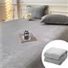 Generic 1 grande coperta di flanella 100 x 150 cm, morbida coperta in microfibra felpata, calda e leggera, per letto e divano, per tutte le stagioni, regalo decorativo per adulti