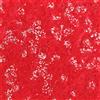 Russo Tessuti Tessuto Panno Lenci Pannolenci GLITTER ARGENTO 50 x 90 cm Vari Colori-Rosso