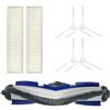 BEAZOOM Accessori per aspirapolvere Rowenta Explorer 60, spazzola a rullo laterale filtro set adatto ZR740003 RR7427 RR7447 RG7447