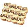 Oriental riverkit 12 portacandele votive rotonde, dorate, in vetro sferico, per decorazione della casa, decorazione da tavolo, decorazione per matrimoni e feste