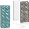 COM-FOUR® 3x umidificatore d'aria in ceramica, evaporatore del radiatore | evaporatore dell'acqua con gancio a forma di S