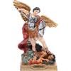 Holyart Statue in resina e PVC: Statua San Michele 22 cm resina colorata