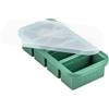 Souper Cubes 1 stampo in silicone per congelatore, cubetti di zuppa, perfetti per congelare brodo, riso, avanzi e altro ancora, vassoi in silicone per congelatore con coperchi per la preparazione dei