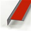 POWRZZZY Profilo Per Gradini Profilo Antiscivolo Bordo Scala Gradino Tappetini Per Gradini Esterni Forma A L Nastro Adesivo Antiscivolo Per Gradini Striscia Autoadesiva Per Bordi E Finestra/scale (Color : Gra