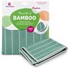 Generico 3 Panni in Microfibra e Fibra di Bambù 38x38 cm - Panno Universale Multiuso per Pulizia Casa, Vetri e Superfici - Extra Assorbente e Senza Aloni