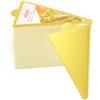 CHUANGOU 100 PCS Mousse Cake Boards, Vassoio Riutilizzabile Oro Mini Torta Dessert Espositore(Triangolare)