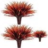Generic Piante finte a cespuglio - Grande felce di da esterno, felci finte | con flessibili, resistente ai raggi UV, verde realistico, per casa, giardino, patio, davanzale, fioriera | Espositore