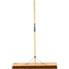 Synx Tools Scopa Morbida 100 cm con Manico Per Scopa 150 cm - Ampia Scopa In Cocco Per Interni - Sfera in Fibra di Cocco per Garage, Magazzino e Officina - Spazzare Pavimenti Senza Graffi Senza