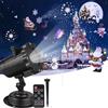 NGBFF Luci Natale Esterno, Proiettore di Natale Effetto di Animazione Faretto da palcoscenico 12 Modelli IP65 Proiettore for Feste di Halloween for Interni ed Esterni